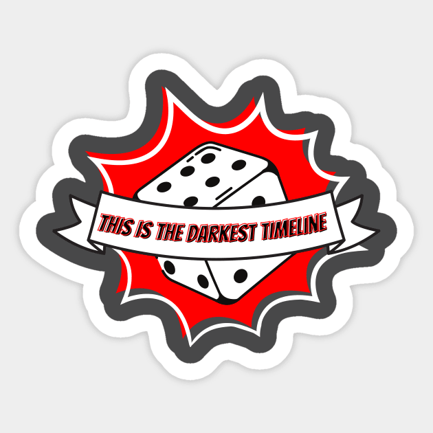 Community Darkest Timeline Sticker by ReAnnaMation